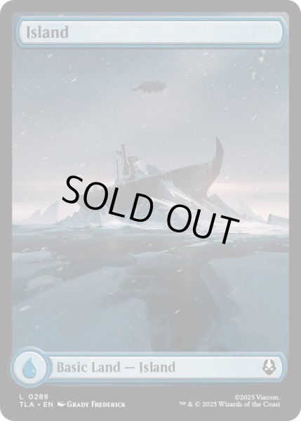 画像1: [EX+](フルアート)(0288)島/Island《英語》【TLA】 (1)