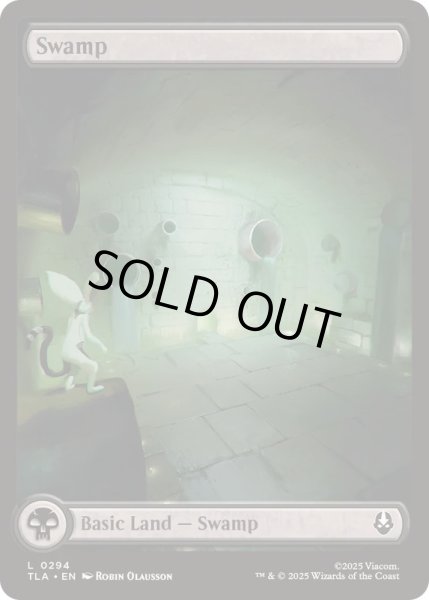 画像1: [EX+](フルアート)(0294)沼/Swamp《英語》【TLA】 (1)