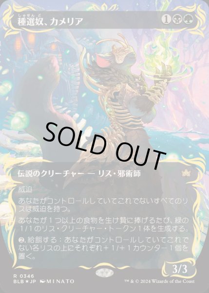画像1: (レイズドFOIL)種選奴、カメリア/Camellia, the Seedmiser《日本語》【BLB】 (1)