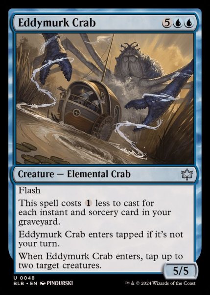 画像1: 渦泥の蟹/Eddymurk Crab《英語》【BLB】 (1)
