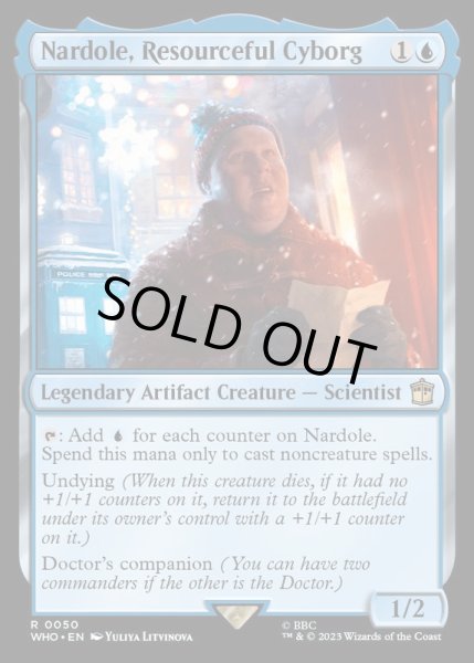 画像1: (FOIL)気立ての良いサイボーグ、ナードル/Nardole, Resourceful Cyborg《英語》【WHO】 (1)