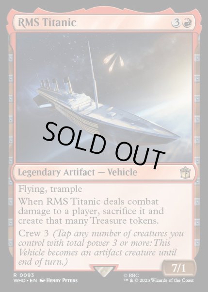 画像1: [EX+](FOIL)タイタニック号/RMS Titanic《英語》【WHO】 (1)