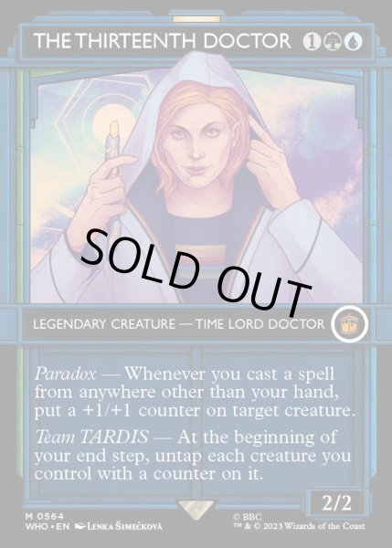 画像1: [EX+](FOIL)(ショーケース枠)13代目ドクター/The Thirteenth Doctor《英語》【WHO】 (1)