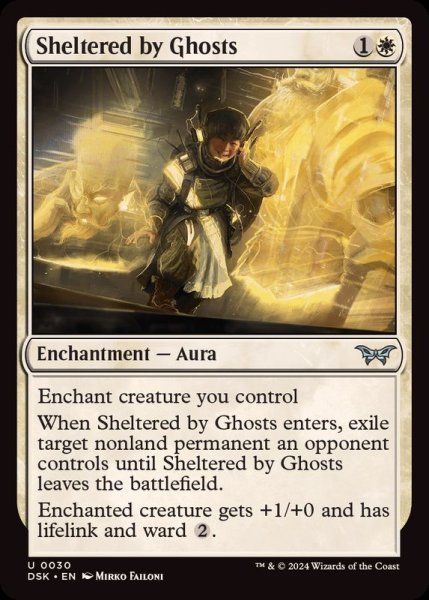 画像1: [EX+]幽霊による庇護/Sheltered by Ghosts《英語》【DSK】 (1)