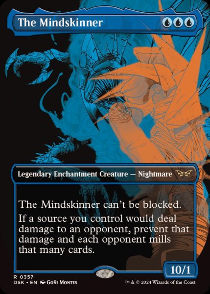 画像1: [EX+](フルアート)精神刮ぎ/The Mindskinner《英語》【DSK】 (1)
