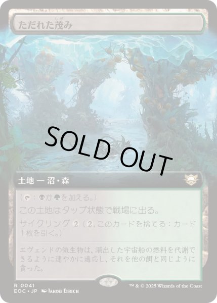 画像1: (フルアート)ただれた茂み/Festering Thicket《日本語》【EOC】 (1)