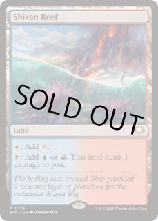 MTG シヴの浅瀬 foil シヴの浅瀬/Shivan Reef》[APC] 土地R | 日本最大級 MTG通販