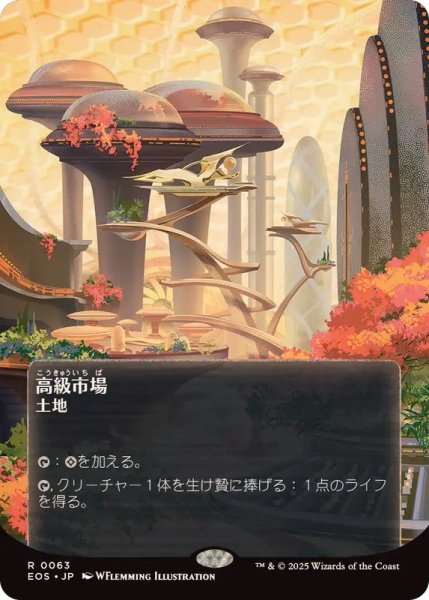 画像1: (フルアート)(0063)高級市場/High Market《日本語》【EOS】 (1)