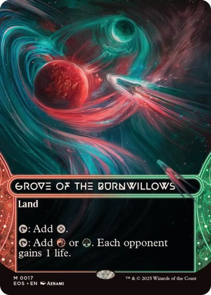 画像1: (フルアート)(0017)燃え柳の木立ち/Grove of the Burnwillows《英語》【EOS】 (1)