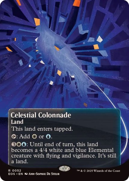 画像1: (FOIL)(フルアート)(0052)天界の列柱/Celestial Colonnade《英語》【EOS】 (1)