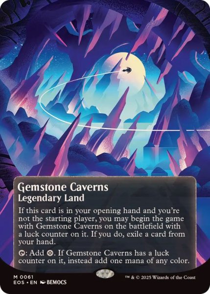 画像1: (フルアート)(0061)宝石の洞窟/Gemstone Caverns《英語》【EOS】 (1)