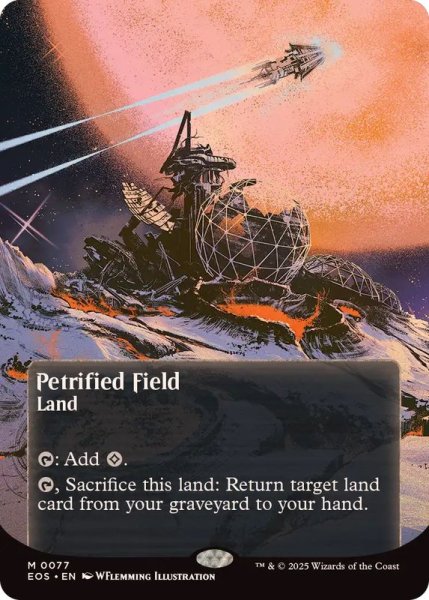 画像1: (フルアート)(0077)石化した原野/Petrified Field《英語》【EOS】 (1)