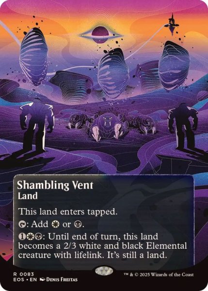 画像1: (フルアート)(0083)乱脈な気孔/Shambling Vent《英語》【EOS】 (1)