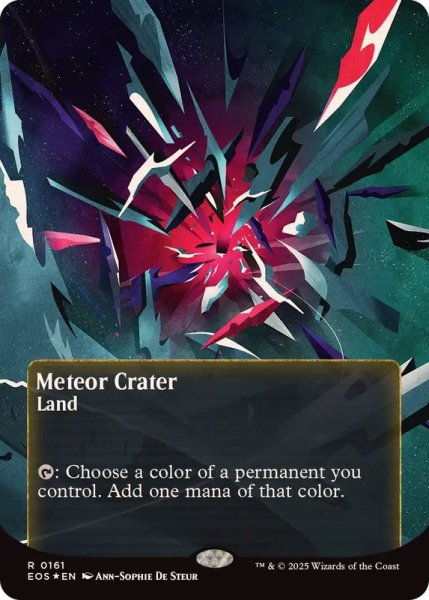 画像1: (ギャラクシーFOIL)(0161)隕石のクレーター/Meteor Crater《英語》【EOS】 (1)