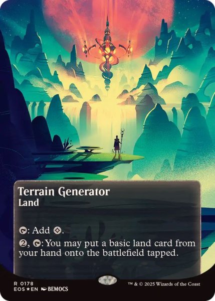 画像1: (ギャラクシーFOIL)(0178)地形形成装置/Terrain Generator《英語》【EOS】 (1)