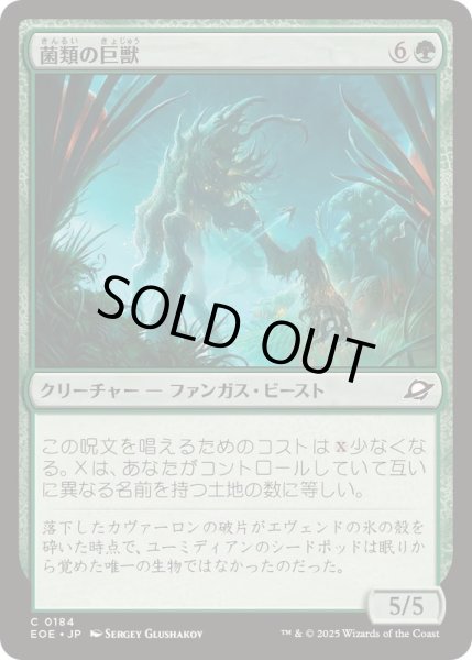 画像1: (FOIL)菌類の巨獣/Fungal Colossus《日本語》【EOE】 (1)