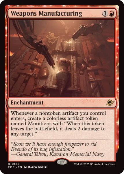 画像1: (FOIL)武器製造/Weapons Manufacturing《英語》【EOE】 (1)