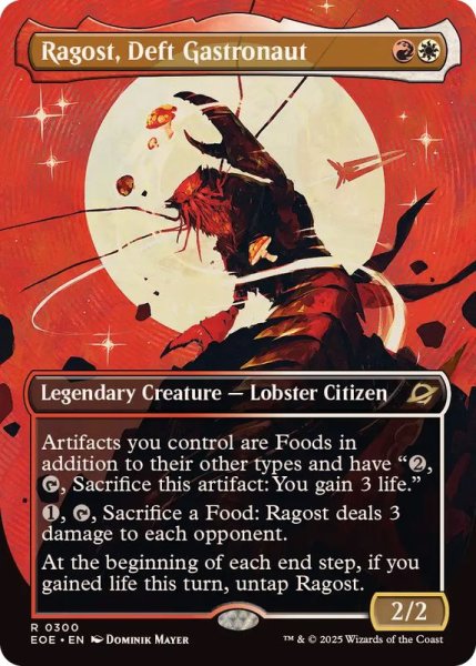 画像1: (FOIL)(フルアート)手際の良い宇宙調理士、ラゴスト/Ragost, Deft Gastronaut《英語》【EOE】 (1)