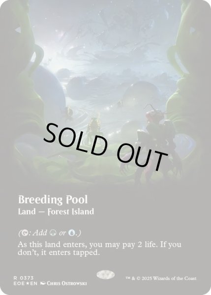 画像1: (ギャラクシーFOIL)繁殖池/Breeding Pool《英語》【EOE】 (1)