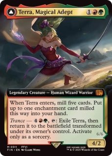 魔導戦士、ティナ - カードラッシュ[MTG]
