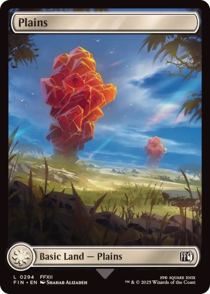 画像1: (FOIL)(フルアート)(0294)平地/Plains《英語》【FIN】 (1)
