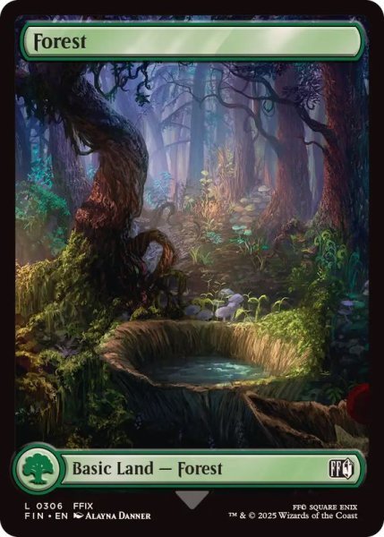 画像1: (FOIL)(フルアート)(0306)森/Forest《英語》【FIN】 (1)