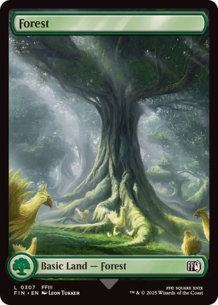 画像1: (FOIL)(フルアート)(0307)森/Forest《英語》【FIN】 (1)