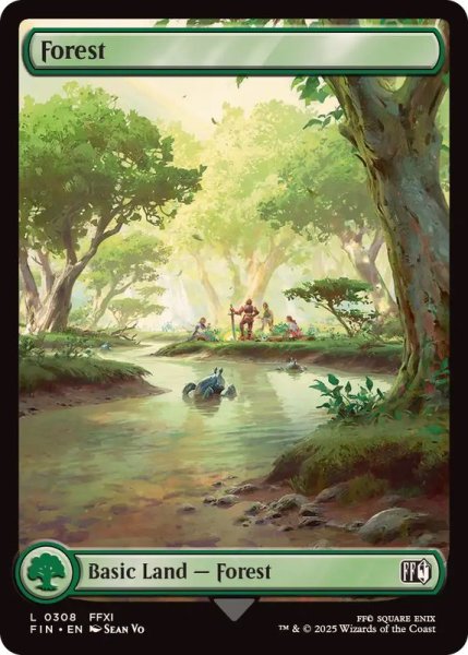 画像1: (FOIL)(フルアート)(0308)森/Forest《英語》【FIN】 (1)