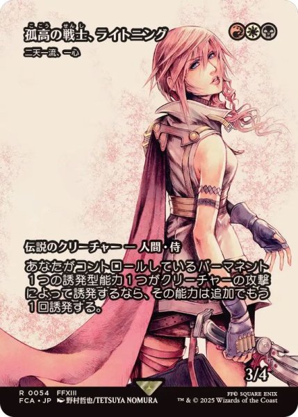 画像1: 孤高の戦士、ライトニング/Lightning, Lone Commando　//　二天一流、一心/Isshin, Two Heavens as One《日本語》【FCA】 (1)