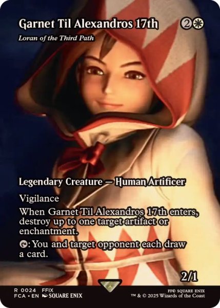 画像1: ガーネット・ティル・アレクサンドロス17世/Garnet Til Alexandros 17th　//　第三の道のロラン/Loran of the Third Path《英語》【FCA】 (1)