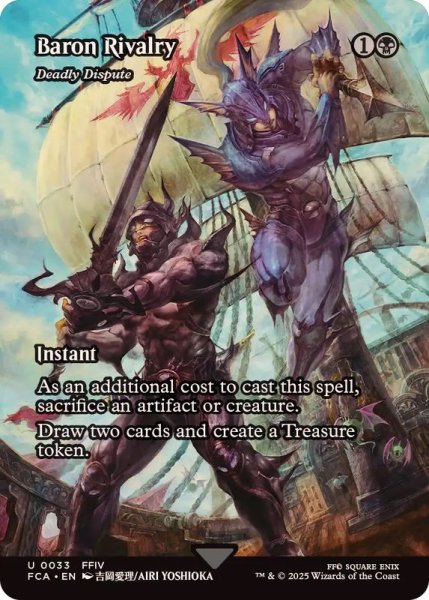画像1: (FOIL)バロン王国の対抗心/Baron Rivalry　//　命取りの論争/Deadly Dispute《英語》【FCA】 (1)
