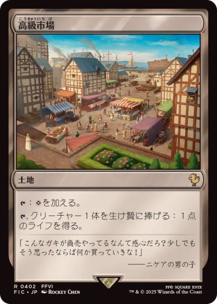 画像1: 高級市場/High Market《日本語》【FIC】 (1)