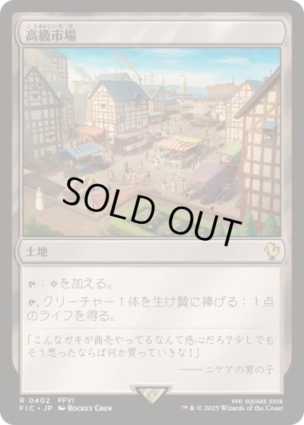 画像1: 高級市場/High Market《日本語》【FIC】 (1)