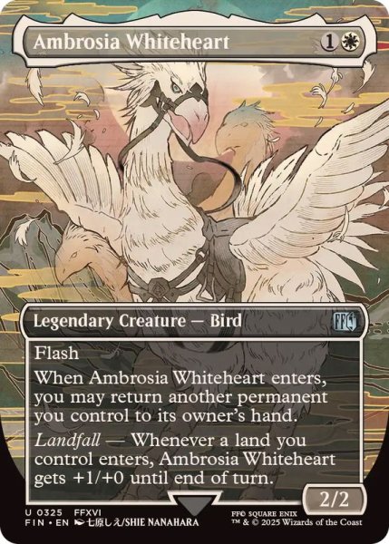 画像1: (フルアート)(0325)ロザリアの心、アンブロシア/Ambrosia Whiteheart《英語》【FIN】 (1)