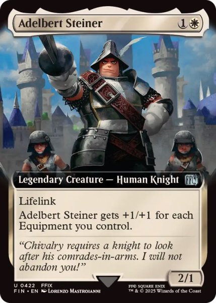 画像1: (フルアート)プルート隊隊長、スタイナー/Adelbert Steiner《英語》【FIN】 (1)