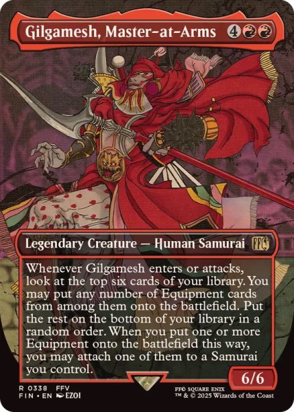画像1: (フルアート)(0338)親衛隊長、ギルガメッシュ/Gilgamesh, Master-at-Arms《英語》【FIN】 (1)