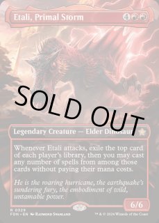 mtg 超稀少 最上位 マナFOIL 原初の嵐、エターリ 英語版 fdn 【公式通販】