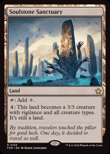 画像1: (FOIL)魂石の聖域/Soulstone Sanctuary《英語》【FDN】 (1)