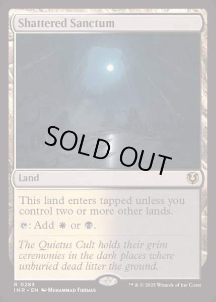 画像1: [EX+](FOIL)砕かれた聖域/Shattered Sanctum《英語》【INR】 (1)