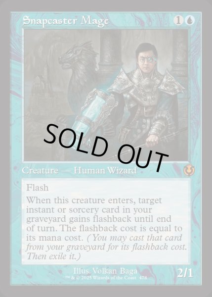画像1: [EX](旧枠仕様)瞬唱の魔道士/Snapcaster Mage《英語》【INR】 (1)