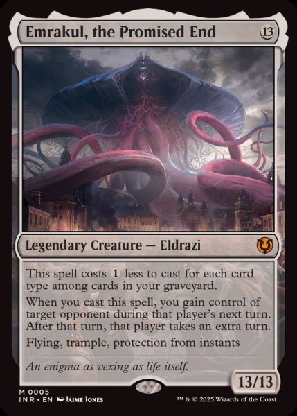 画像1: [EX+]約束された終末、エムラクール/Emrakul, the Promised End《英語》【INR】 (1)