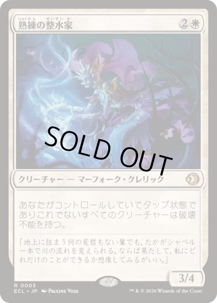 画像1: [EX+]熟練の整水家/Adept Watershaper《日本語》【ECL】 (1)