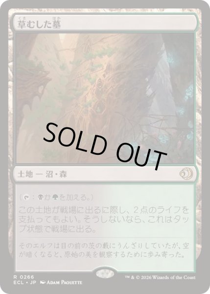 画像1: [EX+](FOIL)草むした墓/Overgrown Tomb《日本語》【ECL】 (1)