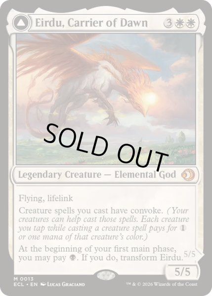 画像1: [EX+](FOIL)払暁をもたらすもの、エイルドゥ/Eirdu, Carrier of Dawn《英語》【ECL】 (1)