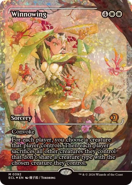 画像1: [EX+](フラクチャーFOIL)篩い飛ばし/Winnowing《英語》【ECL】 (1)