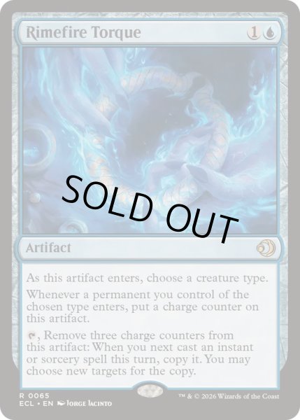 画像1: [EX+](FOIL)凍炎の首飾り/Rimefire Torque《英語》【ECL】 (1)