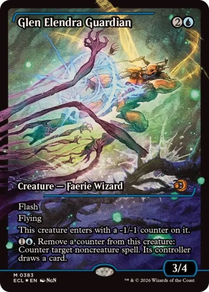 画像1: (FOIL)(ショーケース枠)(0383)エレンドラ谷の守護者/Glen Elendra Guardian《英語》【ECL】 (1)