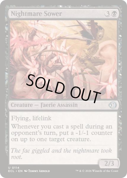 画像1: [EX+](FOIL)悪夢蒔き/Nightmare Sower《英語》【ECL】 (1)