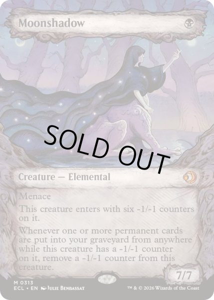 画像1: [EX+](FOIL)(ショーケース枠)(0313)月影/Moonshadow《英語》【ECL】 (1)