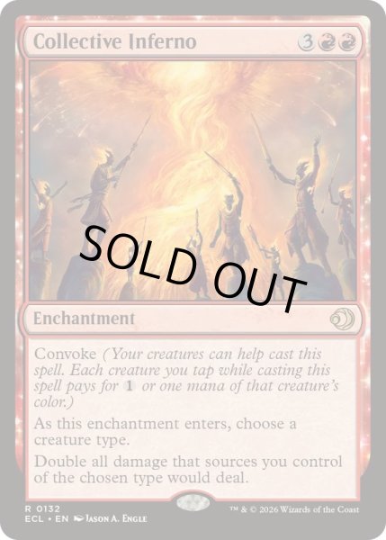 画像1: [EX+](FOIL)集団業火/Collective Inferno《英語》【ECL】 (1)